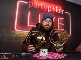 蜗牛扑克：O'Dwyer再次取得partypoker LIVE百万赛事英国站豪客赛冠军！