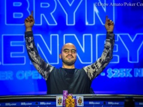 蜗牛扑克：Bryn Kenney取得2019 USPO第7项赛事$25K NLH冠军，奖金$450,000