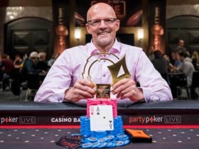 Andreas Eiler取得partypoker线下百万赛事巴塞罗那站豪客赛冠军