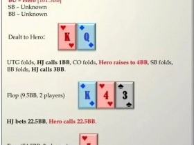 【EV扑克】牌局分析：你会弃掉这手顶对吗？