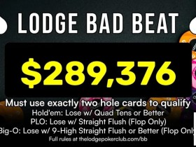 【EV扑克】同花顺撞上同花顺,Doug Polk俱乐部29万美元bad beat jackpot被打破