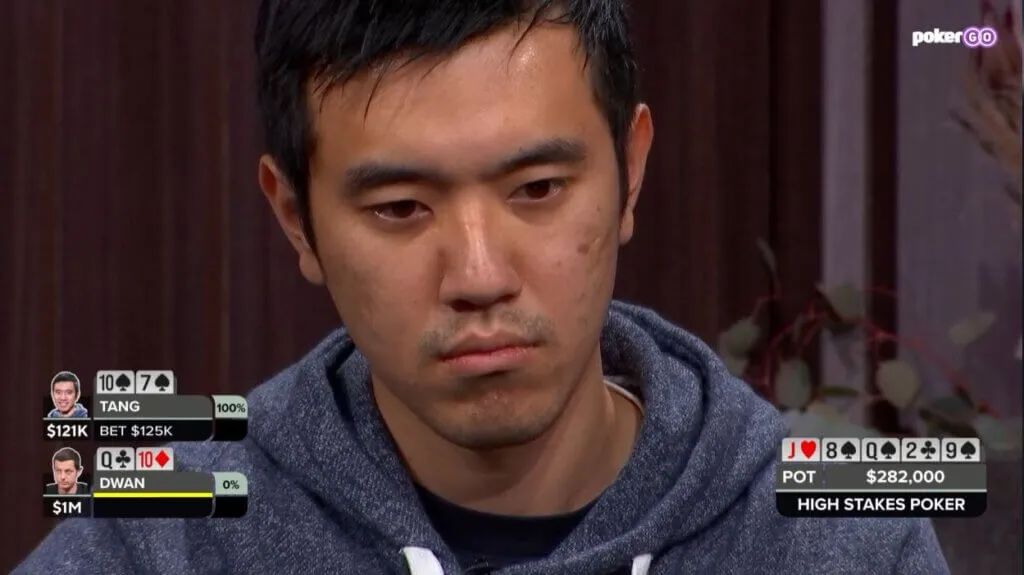 【EV扑克】华裔富商从Tom Dwan手中赢走7,000大底池 | 牌局分析