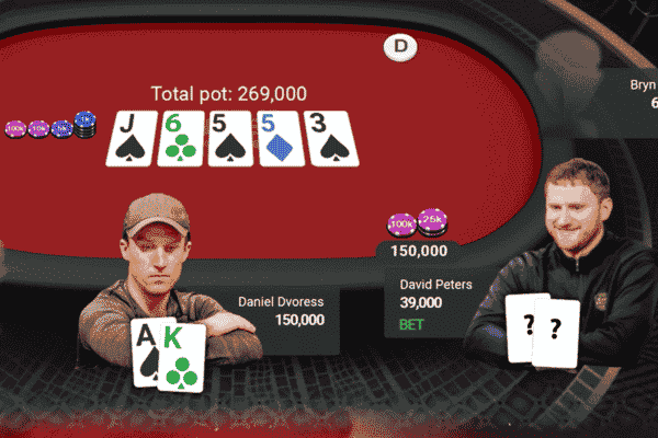 【EV扑克】买入25万刀比赛，河牌圈你敢不敢用A嗨赌上全副身家跟allin？