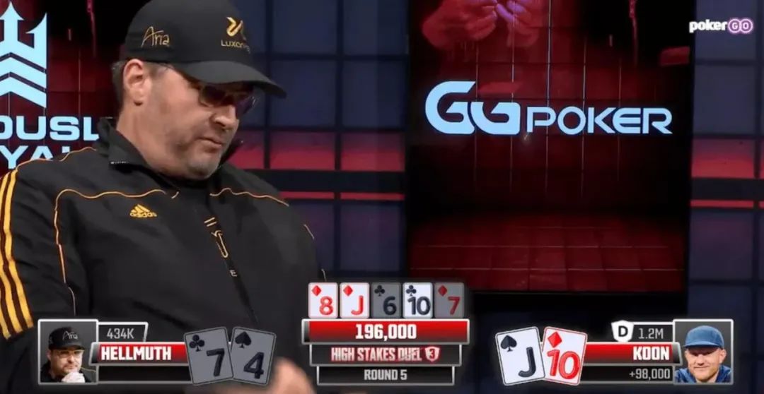 【EV扑克】9手牌回顾Hellmuth是如何快速输掉160万美元单挑赛的