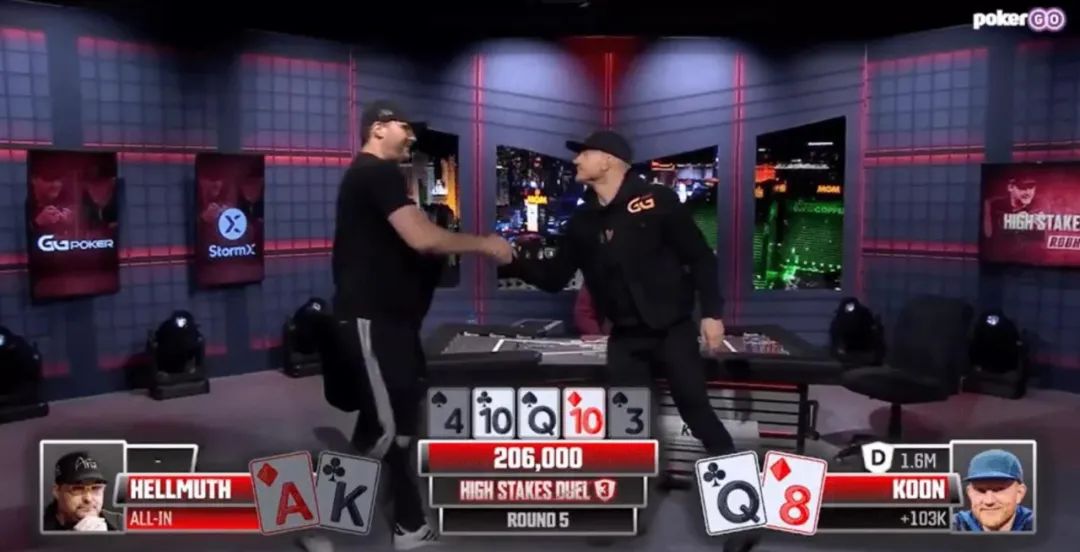 【EV扑克】9手牌回顾Hellmuth是如何快速输掉160万美元单挑赛的