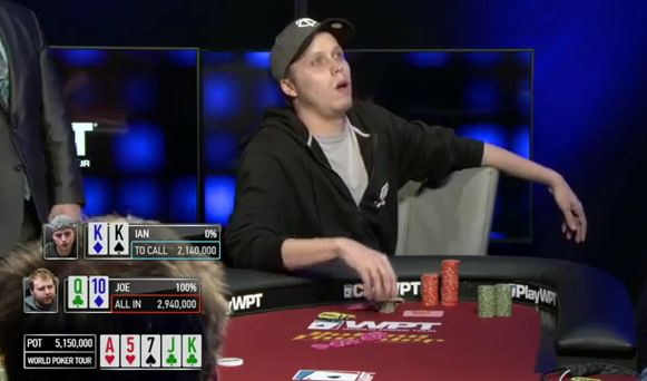 【EV扑克】都说WPT决赛桌弃掉三条K是神弃牌 ，Polk却认为这个fold错得很明显