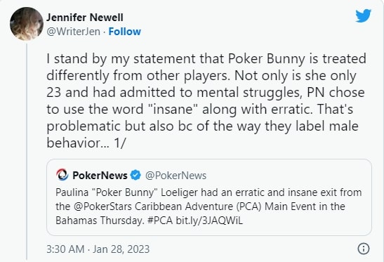 【EV扑克】PokerNews因报道“扑克兔子”而受到抨击