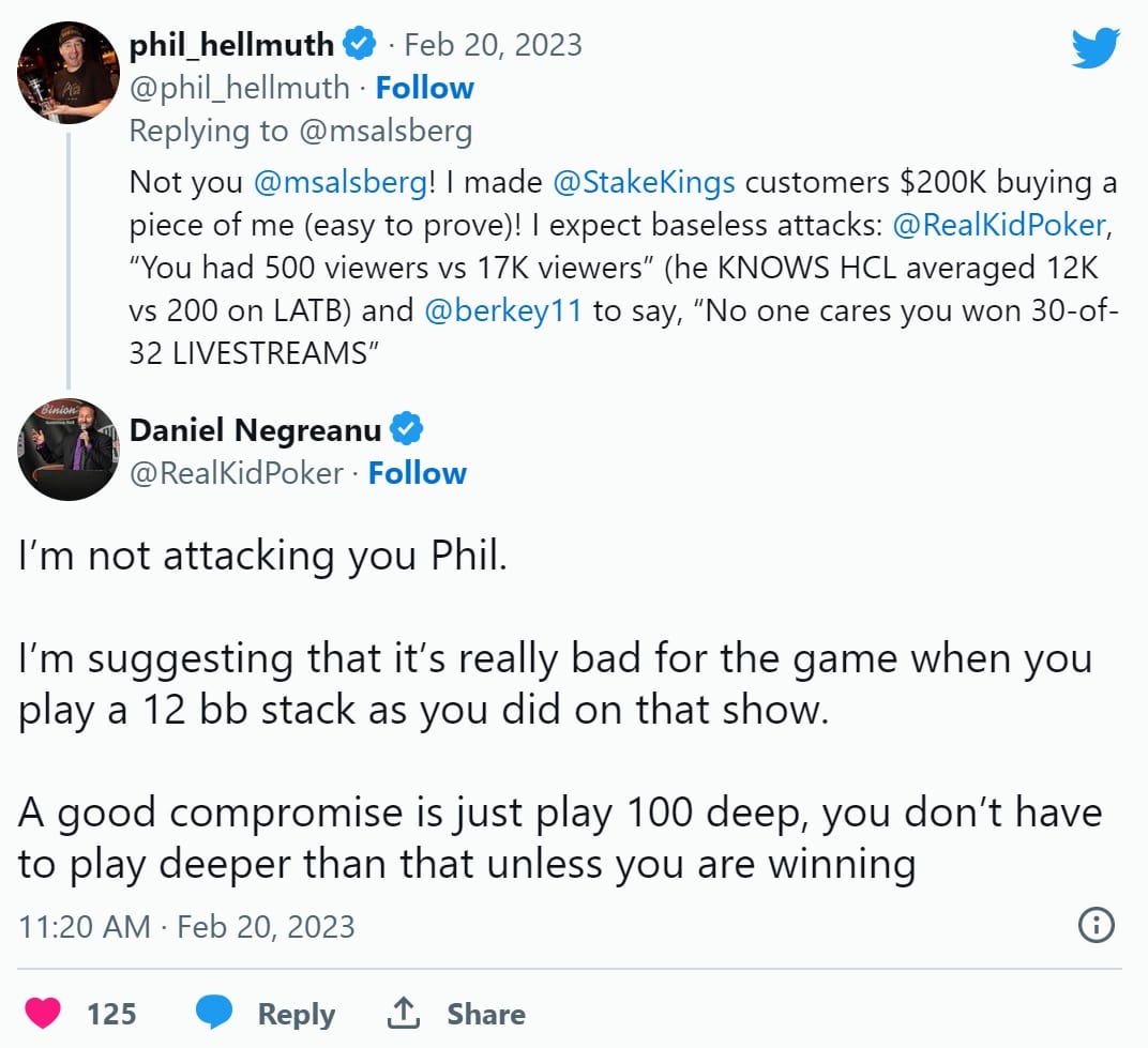 【EV 扑克】Phil Hellmuth 背弃在电视现金游戏中买入 30 万美元的承诺