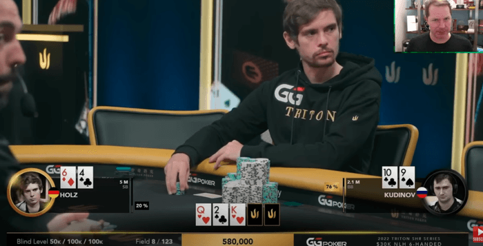 【EV扑克】Fedor Holz的疯狂诈唬，一手牌损失$808K！