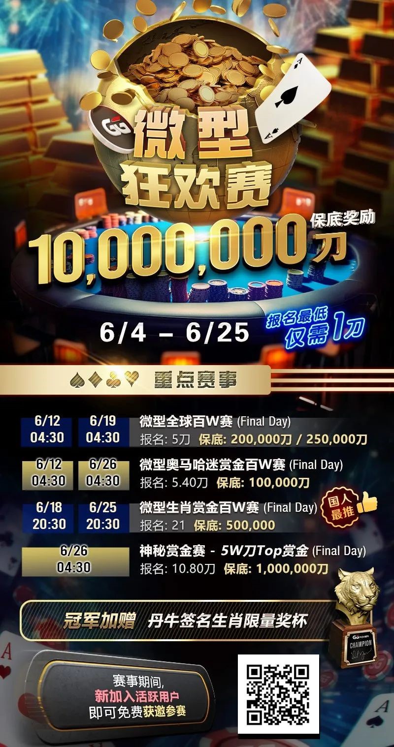 【EV扑克】WSOP | 25K豪客赛中国选手Tony Lin ‘Ren’ 斩获第五名