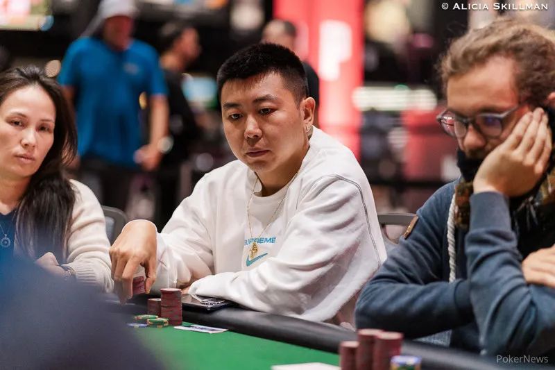 【EV 扑克】2023 WSOP | Tony Lin 继续高效发挥，在第 38 号赛事深筹晋级