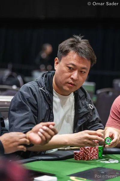 【EV撲克】2023 WSOP | 第39号赛事ZhunWang，田浩深码晋级Day 3