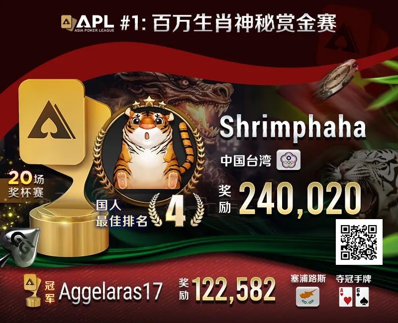 【EV扑克】WSOP、APL各自精彩！国人夺下WSOP#42冠军！迎端午粽霸赛加赠WSOP门票!!