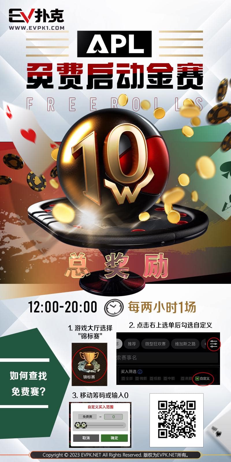 【EV扑克】2023WSOP | 爆炸手牌AA vs KK vs KK vs QQ