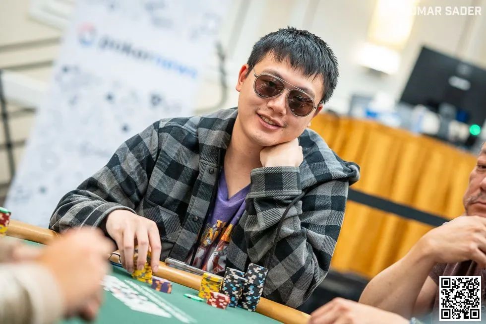 【EV撲克】2023WSOP | 王阳力压Fedor Holz领跑5万美元豪客赛，主赛事49人闯入Day 7