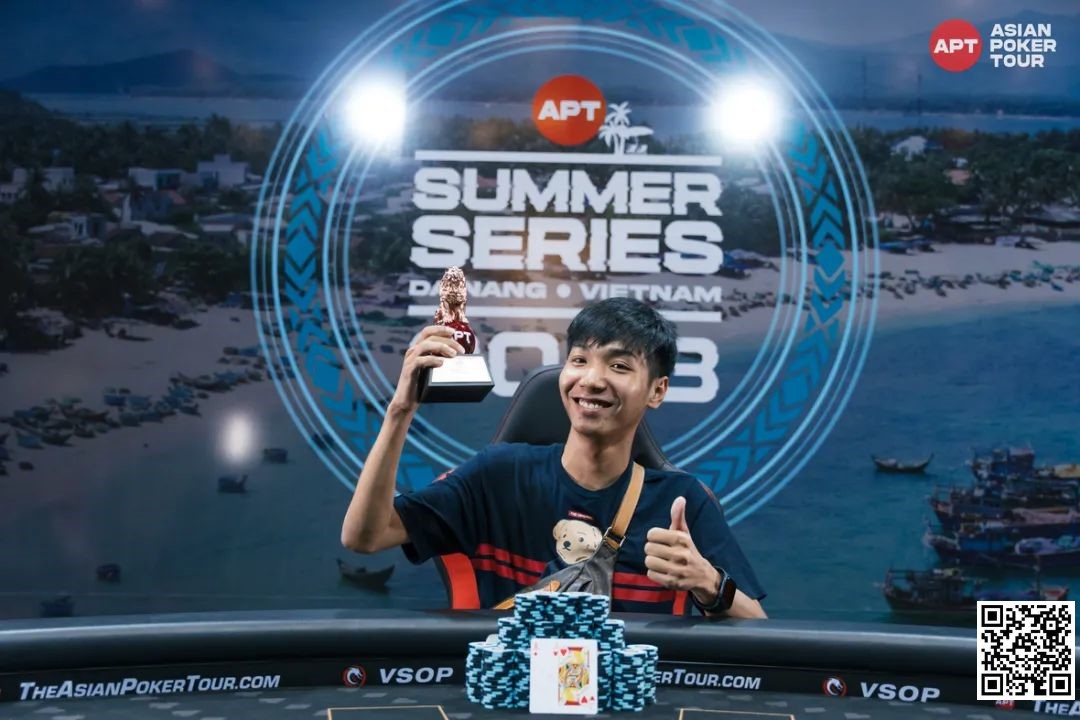 【WPT扑克】新加坡 Chan Kien 拿下APT开幕赛锦标， 5.45亿越南盾（约17万）冠军奖金