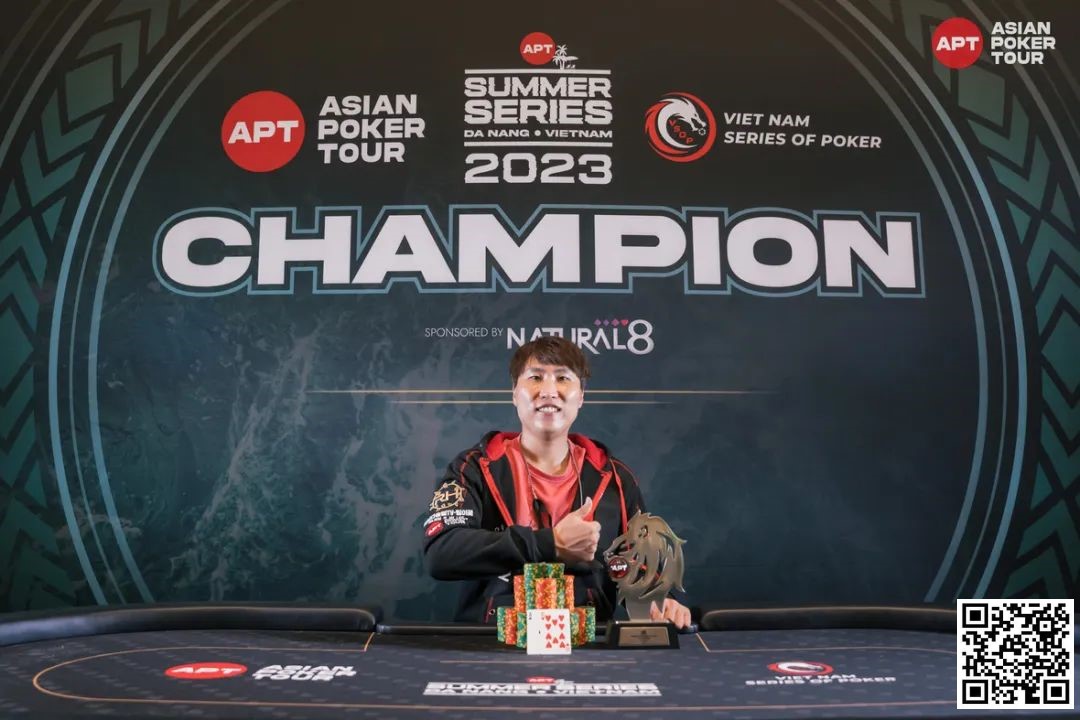 【EV扑克】越南岘港丨茅人及单日豪客赛夺金，收获APT首个奖杯及生涯第二高奖金
