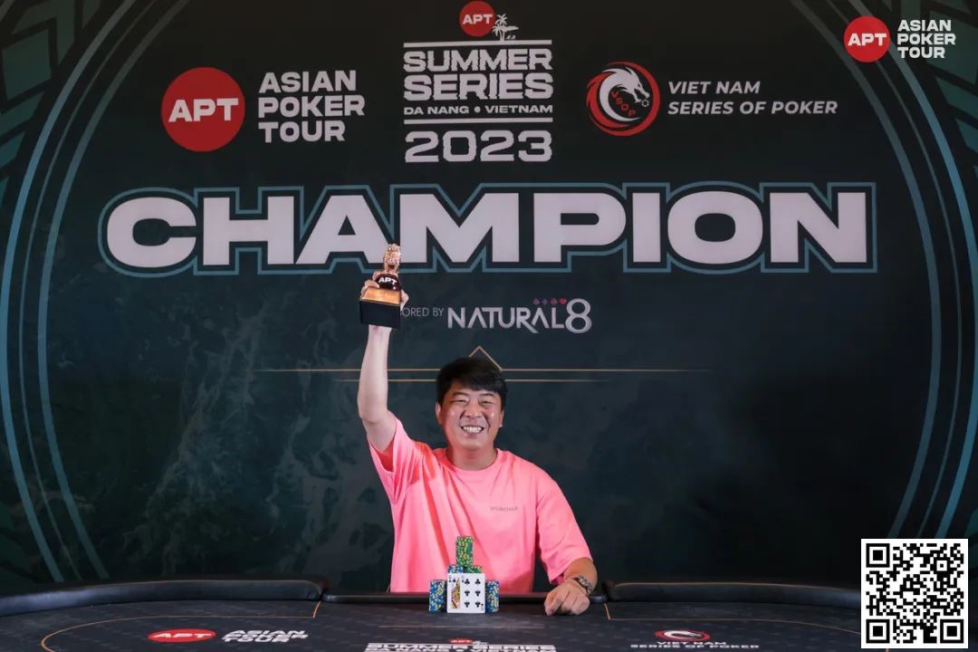 【EV扑克】APT越南丨新加坡 Shixiang Khoo 胜出APT历来最高奖池越南主赛事；冠军奖金 39亿越南盾（约119万人民币）