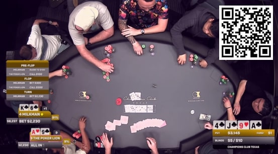 【APT扑克】玩4小时线下cash他VPIP高达100%，这玩法能赢吗？
