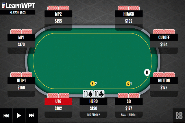 【APT扑克】牌局分析：对手在河牌下重注，你会认怂弃牌吗？