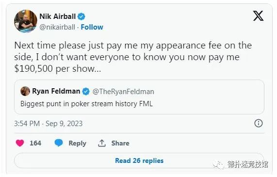 【EV扑克】Nik Airball 在众网友见证下输掉了5835万！【EV扑克官网】