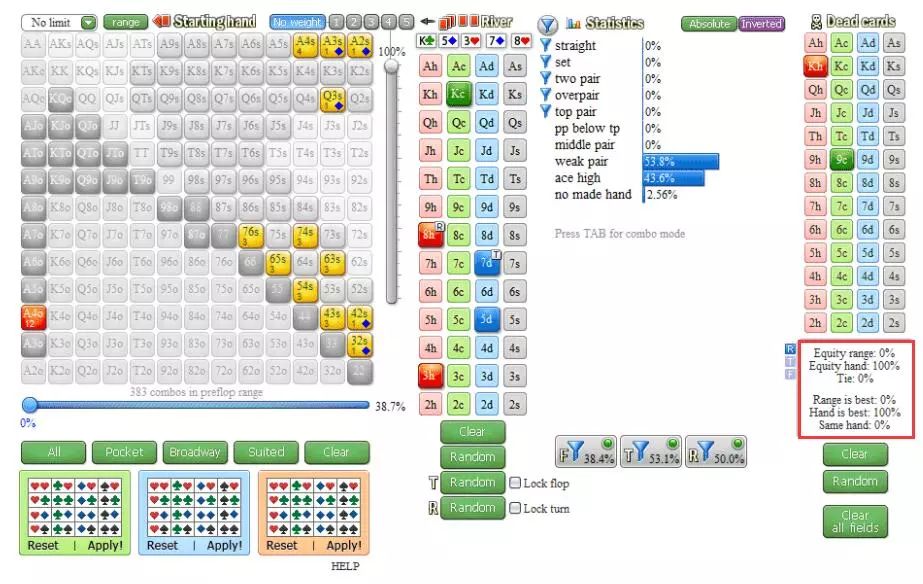 【EV撲克】教学：如何在看过一次摊牌后击败对手