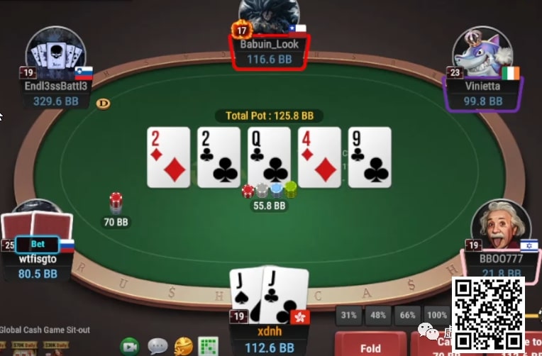 【EV扑克】手牌分析：范围顶端，又有草花blocker，就一定要call吗？