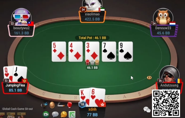 【WPT扑克】牌局分析：保护转牌过牌范围