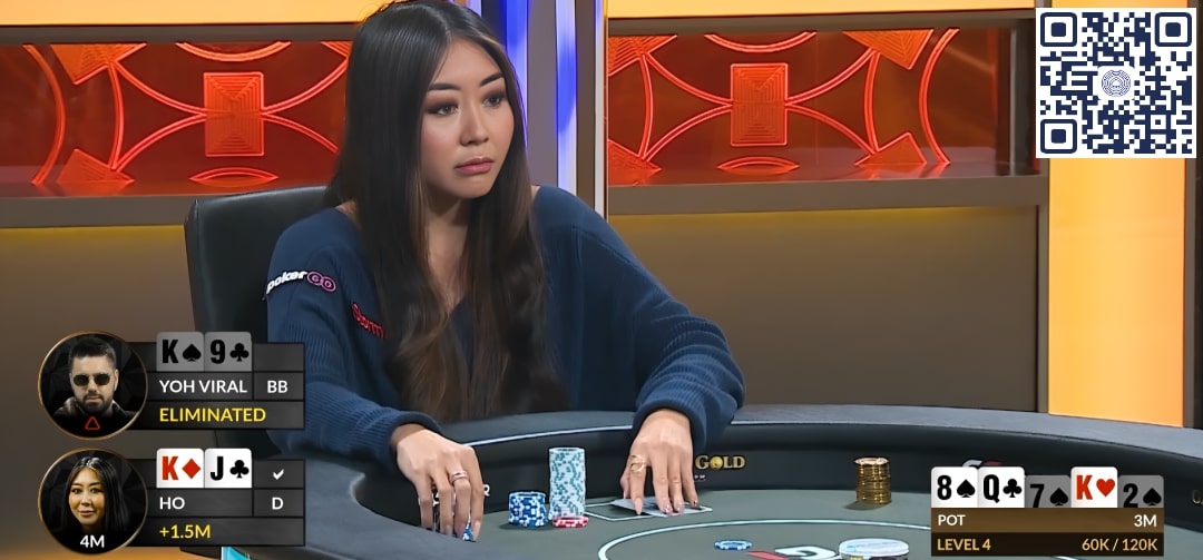 【WPT扑克】赢麻了！《GoG黄金游戏》冠军由Maria Ho夺下，大神野人、Fedor Holz都沦手下败将