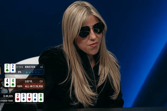 【EV扑克】葫芦撞四条！这位拥有4条WSOP金手链的女牌手能弃牌吗？