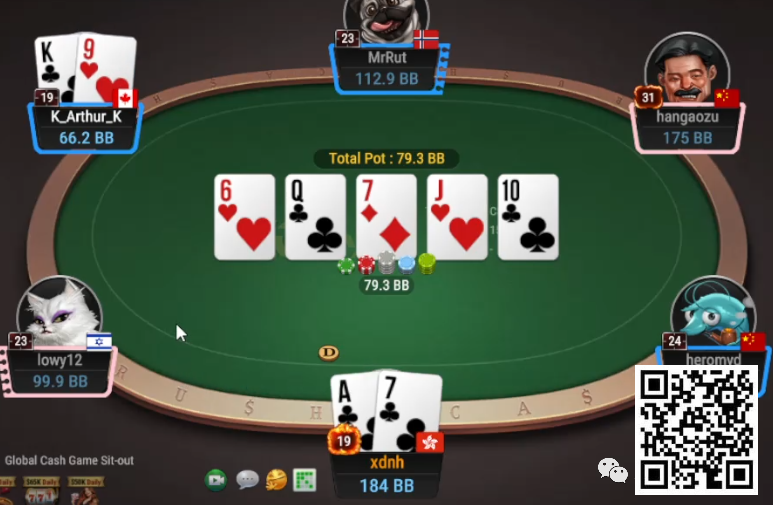 【WPT扑克】牌局分析：强行bluff总是没好结果