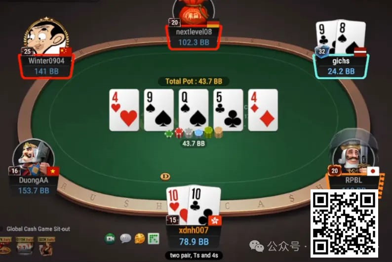 【APT扑克】牌局分析：odds合理就支付