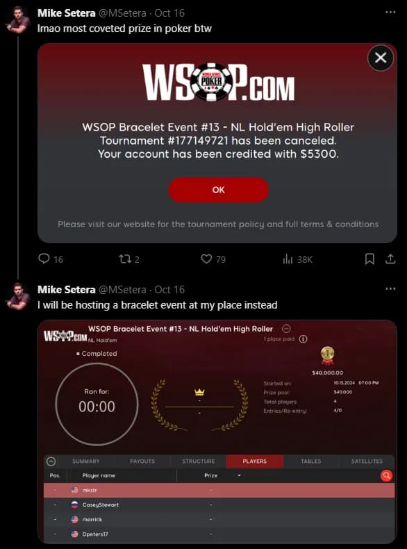 【EV扑克】WSOP.com遭遇挑战！豪客金手链赛惨淡取消的背后原因&#8230;