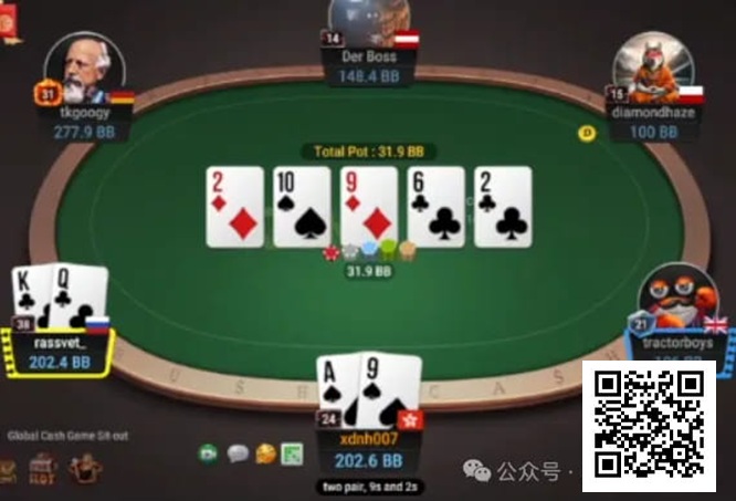 【EV扑克】牌局分析：请不要这样3枪bluff