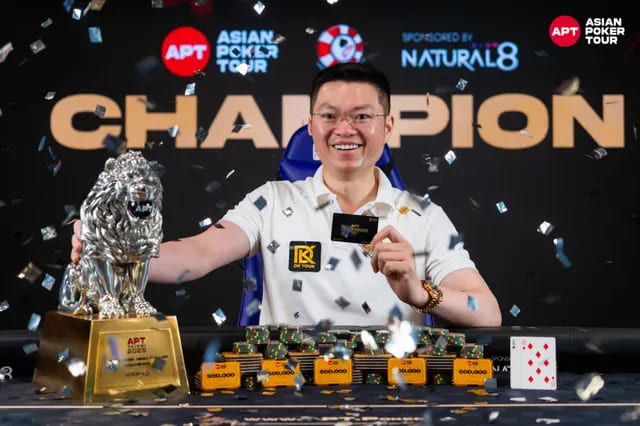 【EV扑克】2025APT台北｜主赛事首轮火爆开赛！542人参赛！中国台湾选手Wu Chun Yu领跑A组！