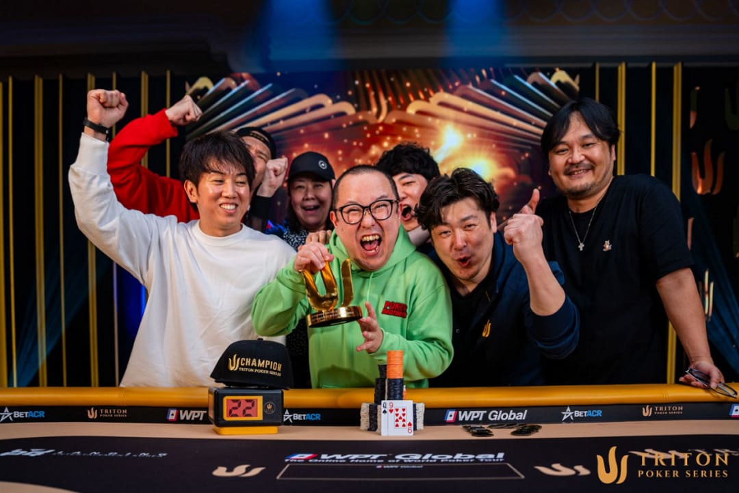 【EV扑克】Triton 济州 | Jun Obara横扫赏金赛,夺得Triton日本首冠