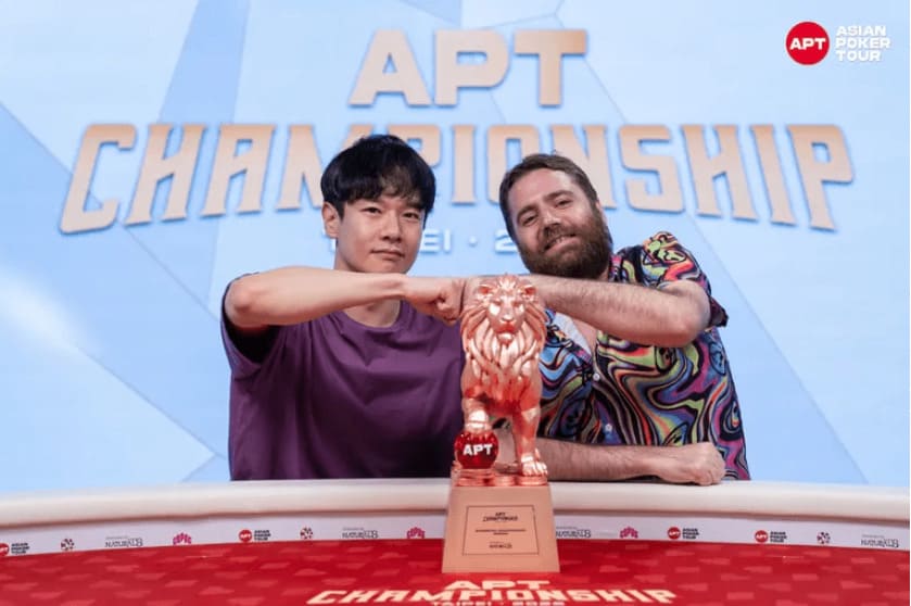 【EV扑克】2025APT冠军赛|主赛轻松破保!中国台湾省选手Chia Wei Kuo首轮领跑!