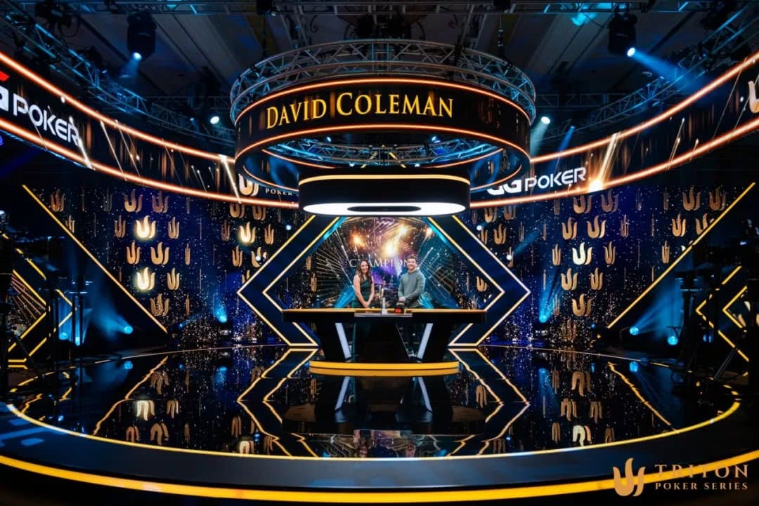 【EV扑克】WSOP天堂岛 | David Coleman在最高舞台兑现实力,拿下个人首座Triton冠军与首条金手链