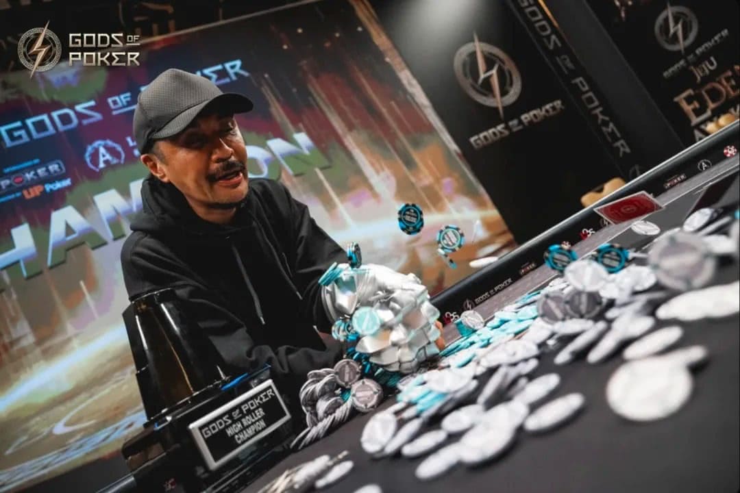 【EV扑克】诸神扑克（GOP）收官日｜魏国梁海怪巨筹赛夺冠，“红酒姐”加冕系列赛最佳牌手王冠