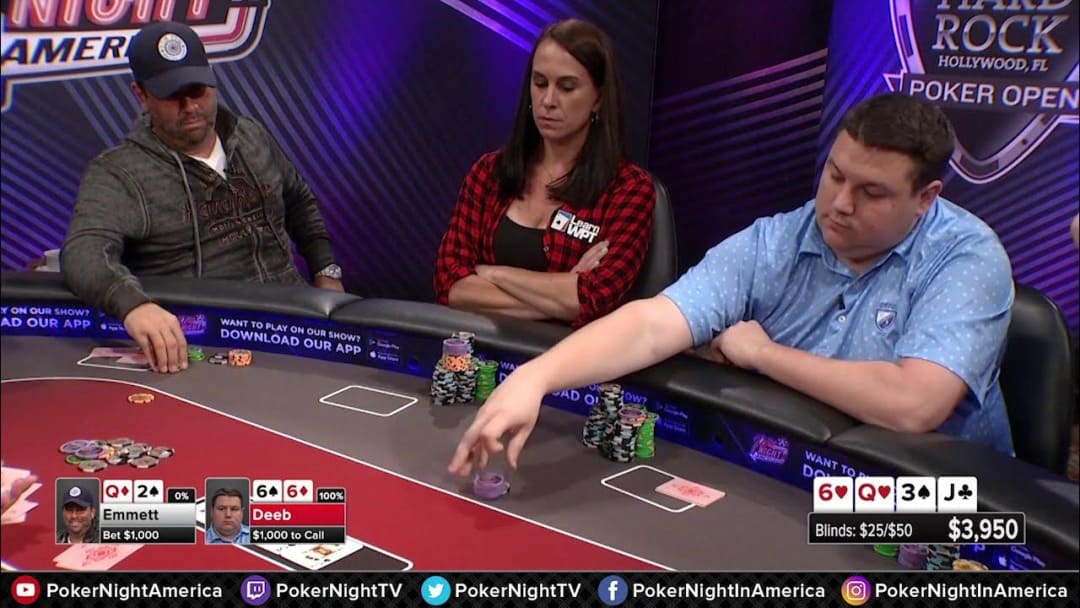 【EV扑克】WSOP天堂岛超级主赛最下头一刻：职牌拿AA故意长考1分钟！