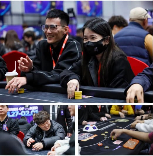 【EV扑克】2026 CSOP-I 汕头体育中心站｜首日比赛开启，回馈赛497人参赛全场爆满，董哲夺冠拿到最大蛋糕