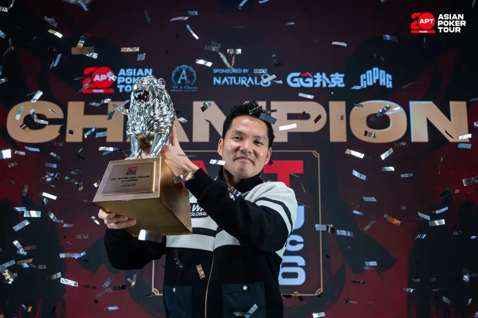 【EV扑克】2026 APT济州经典赛 | 高潮迭起！主赛A组参赛高增长达676人次！中国选手 Tony Lin 逆袭夺超级豪客赛冠军！