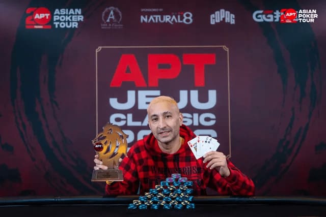 【EV扑克】2026 APT济州经典赛 | 高潮迭起！主赛A组参赛高增长达676人次！中国选手 Tony Lin 逆袭夺超级豪客赛冠军！