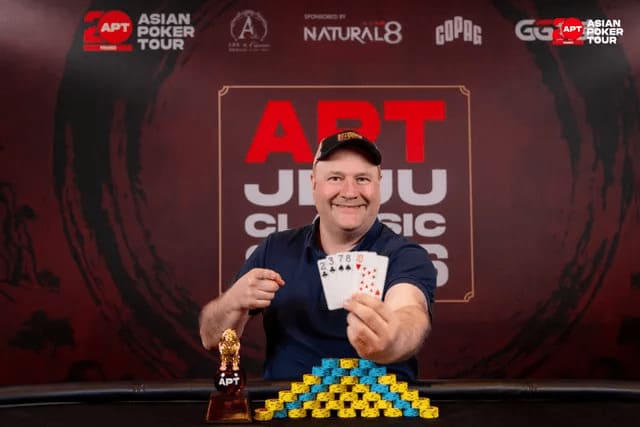 【EV扑克】2026 APT济州经典赛 | 高潮迭起！主赛A组参赛高增长达676人次！中国选手 Tony Lin 逆袭夺超级豪客赛冠军！