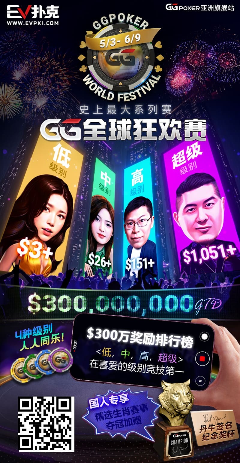 【EV扑克】USOP越南系列赛·下龙湾｜陈明聪、胡金龙确认出席豪客赛系列，与您一起并肩作战，为国争光！