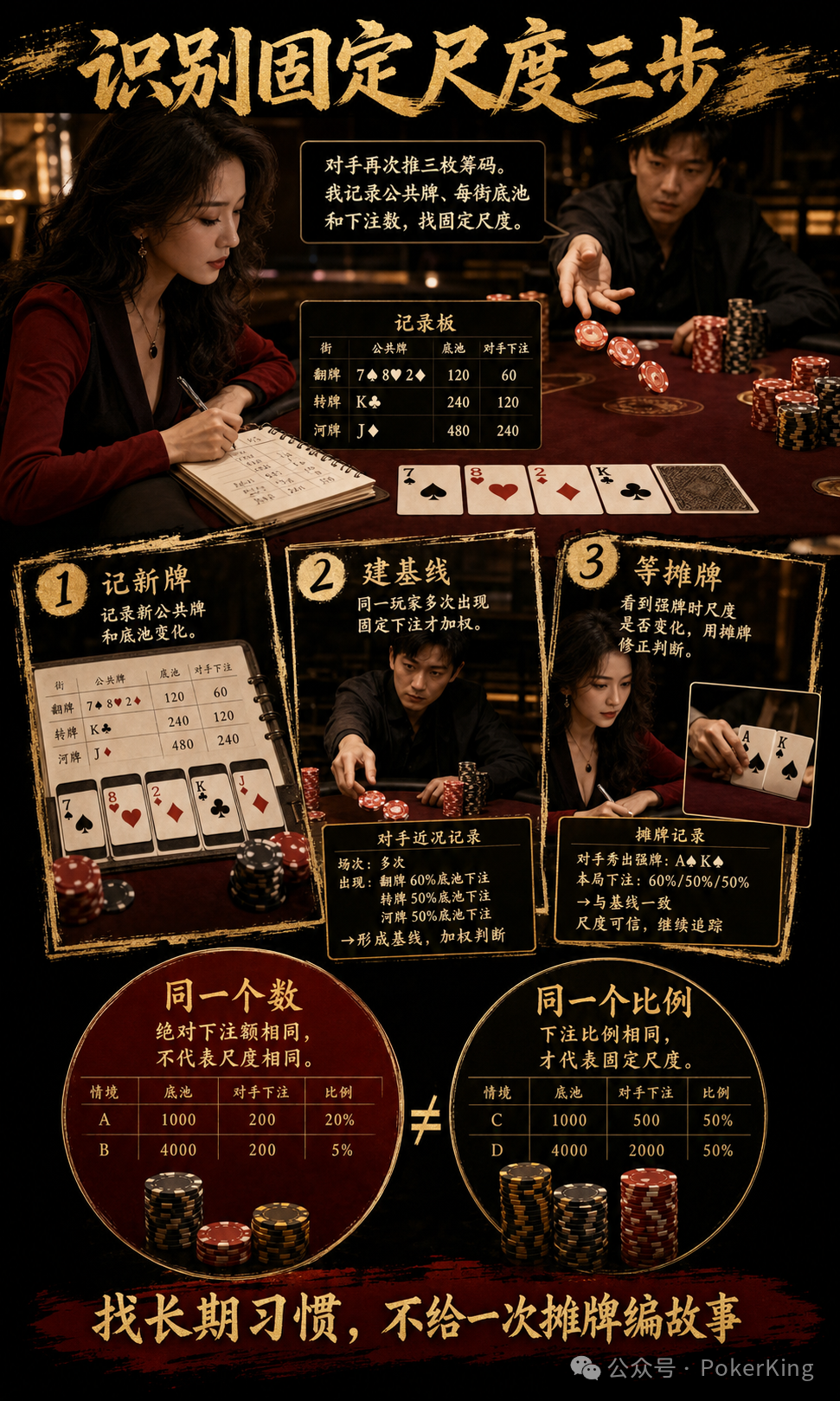 【EV扑克】翻牌转牌同一个数,是“稳”还是“弱”?先查局面变没变